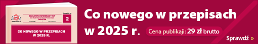 Co nowego w przepisach w 2025 r. Sklep.Gofin.pl