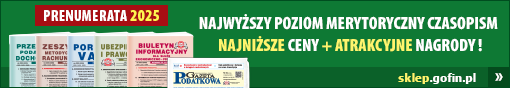 Prenumerata 2025: Najwyższy poziom merytoryczny Czasopism! Najniższe ceny! Atrakcyjne nagrody! Sklep.Gofin.pl