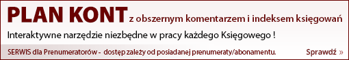 PLAN KONT z obszernym komentarzem i indeksem księgowań! Interaktywne narzędzie niezbędne w pracy każdego księgowego! Sprawdź!
