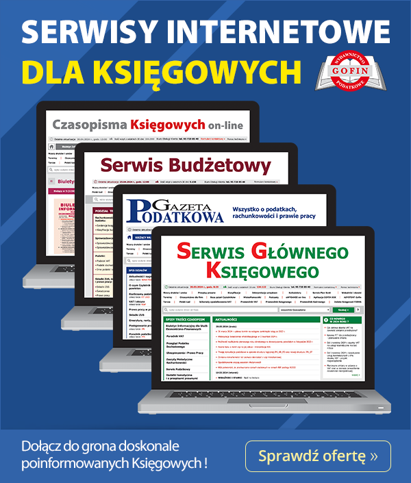 Serwisy internetowe dla Księgowych ! »